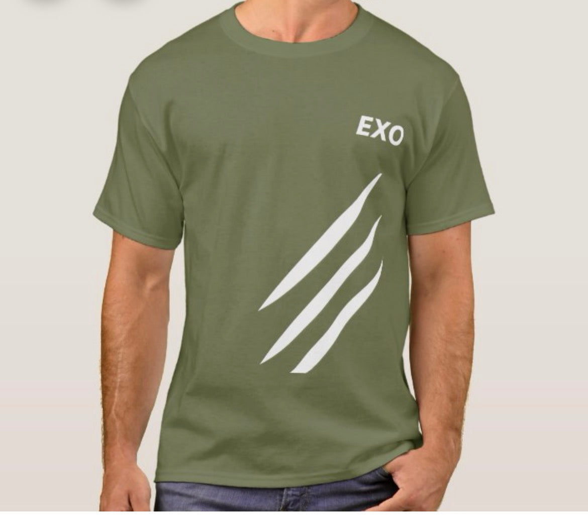 Green Shadowline-Tee Exo
