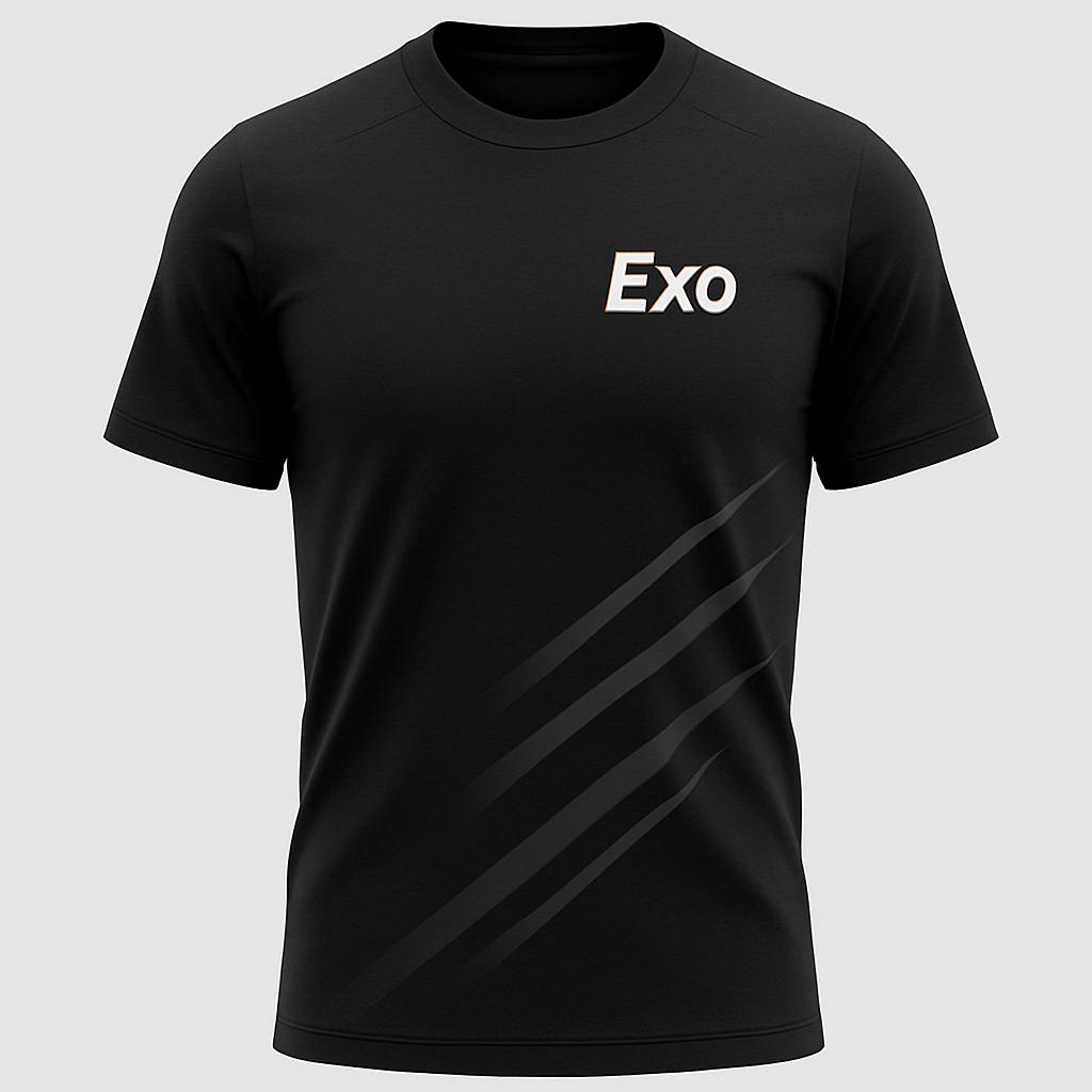 Black Shadowline Tee-Exo